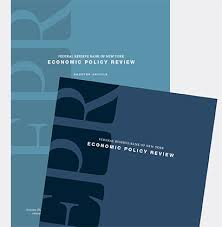 The federal reserve system was created by congress in 1913 through the federal reserve act. Economic Policy Review Federal Reserve Bank Of New York