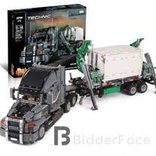 Lepin 20076 The Mack Big Truck Set 2907pcs Building Block Set Free Shipping Big Trucks Bodywork Rear Wheel Drive