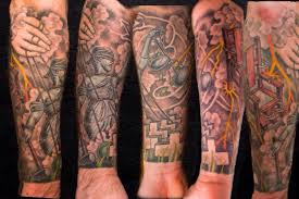 Rather, we just want to remind you that covering your entire arm's with ink may have an impact on where you work/serve. Cool Tattoo Designs For Men On Arm Sleeves Fashionterest