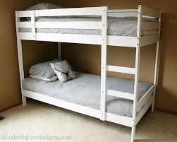 Eliza bush interior design expert. Painting The Bunk Bed White Elizabeth Joan Designs White Bunk Beds Painted Bunk Beds Ikea Bunk Bed