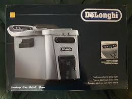 Home kitchen gadgets delonghi livenza easy clean deep fryer. Delonghi Livenza Deep Fryer With Easyclean System Walmart Com Walmart Com