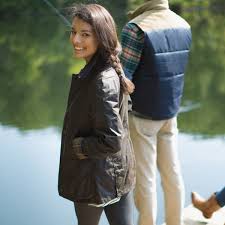 Barbour Classic Olive Beadnell Wax Jacket Jacket Outfit Women Barbour Jacket Women Barbour Wax Jacket