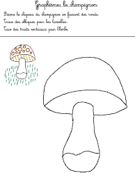 Jeu A Imprimer Activites Maternelle Automne Graphisme Champignon 2 Automne Maternelle Activites Automne Maternelle Activite Maternelle