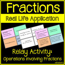*your team name (must be on there) *team members' names *decorated for your theme *pictures of loved ones when you are done walking with your banner you. Fractions Real Life Word Problems Relay Game Whole Class Activity