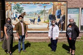 Descubre los lugares más bonitos del mundo, descarga tracks gps y sigue el itinerario de los senderos más top desde un mapa. Inauguration Murale Mascouche Heights Sodam