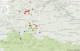 Plus l'impact est récent plus la couleur est claire. Orages Suivez L Activite De La Foudre En Normandie En Temps Reel Sur Une Carte L Orne Combattante