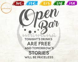 Free Free 76 Wedding Bar Sign Svg SVG PNG EPS DXF File