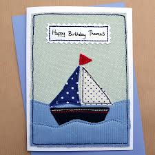 And with these 50 diy birthday cards, everyone in your life will get something handmade and from the heart! Sailing Boat Handmade Boys Birthday Card By Jenny Arnott Cards Gifts On Popscreen