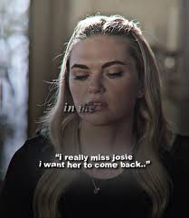 Lizzie and Josie Merge Scene