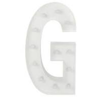 Large 4ft Tall LED Marquee Letter - G