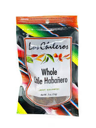 8 ounce (pack of 1). Chile Habanero Whole Chilly Chiles