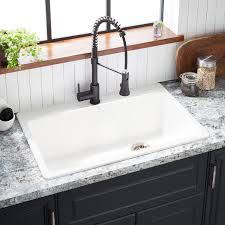 Combine style and function with a new kitchen sink. 33 Totten Granite Composite Drop In Kitchen Sink White