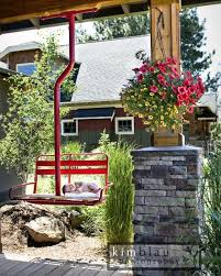 Baby Sleeping On A Ski Lift Porch Swing Diy Patio Diy Swing Patio And Garden