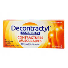 Ne donne pas d'avis médical : Decontractyl 500mg Comprimes Enrobes Boite De 24