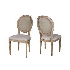 Shop beige dining room chairs in a variety of styles and designs to choose from for every budget. Best Selling Home Decor Epworth Wooden Dining Chair With Wicker And Fabric Seating Beige Set Of 2 Lowe S Canada