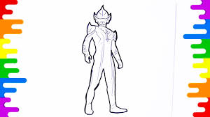 Gambar mewarna www increiblefotos com. How To Draw Ultraman Hikari Novocom Top