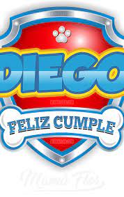 Pin En Logo Paw Patrol Con Nombres De Nino