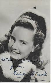 Vintage Photo, Petula Clsrk, Young Girl, Actress, Singer, Child Star,  British Star, Film Star, Publicity Photo