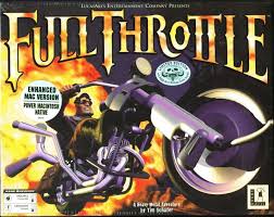 Cover Art For Full Throttle Macintosh Database Containing Game Description Game Shots Credits Groups Press Forums Re Full Throttle Macintosh Cover Art