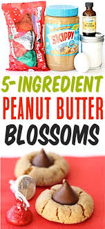 Peanut Butter Cookies Hershey Kiss Blossom Cookies Peanut Butter Kiss Cookies Recipe Kiss Cookie Recipe Blossom Cookies
