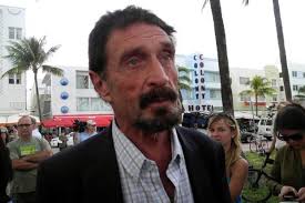 John McAfee, sought over Belize death, breaks silence