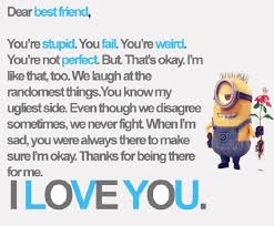 Everyone loves minions and these hilarious fun minion quotes will put a smile on your face! Minion Friendship Quotes Quotesgram