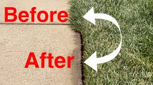 At clear cut lawn services, our first priority is the customer. How To Have Clean And Crisp Edging In A Lawn Concrete And Asphalt Youtube