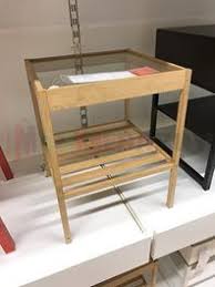 Ikea Nesna Bedside Table Key Features Bamboo Is A Hardwearing Natural Material 55 00 Table Home And Living Bedroom Furniture