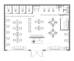 A spa and salon business plan is a process document that involves a forethought on all aspects of a spa and salon outfit. Salon Design Floor Plan Free Salon Design Floor Plan Templates