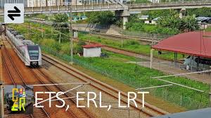 It is also known as south integrated transport terminal bandar prior to the building of the rm570 million bus terminal, the klia transit train (erl), ktm komuter train and sri petaling line lrt are already in place. Rare Ets Erl Lrt At Bandar Tasik Selatan 3 In 1 Youtube