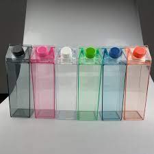 If you like flavored water, now is the time throw in strawberries, bananas, orange slices, and berries for a colorful appeal every time you take a sip. Plastic Milk Carton Case Clear Square Shape 500ml Color And Logo Design Eco Material Drinkware Water Cups Drink Bottle Buy Milk Carton Plastic Water Cup Water Bottle Product On Alibaba Com