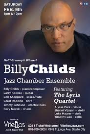 Billy Childs Jazz Chamber Ensemble featuring the Lyris Quartet @ Upstairs  at Vitello's