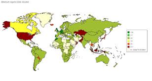 The Map Shows Vast Majority Assumes Legal Drinking Age At 18 More Conservative Countries In This Regard United States Sri Lanka Indonesi Visart Pinte