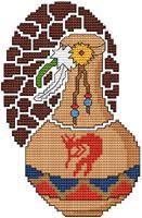 Maybe you would like to learn more about one of these? Arizona Kokopelli Pottery Csw5177 4 00 Usd Charting Creations Unique Counted Cross Stitch Patterns And Kits