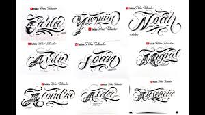 This website provides best, latest and fashionable tattoo designs. Name Tattoo Design On Hand Latest Tattoo Font Design Lettering For Tattoo Youtube