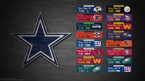 Get the cowboys sports stories that matter. Dallas Cowboys Schedule 2021 In Order