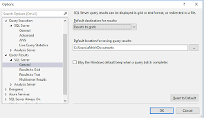 Results In Grid Is Not Showing In Sql Server Stack Overflow