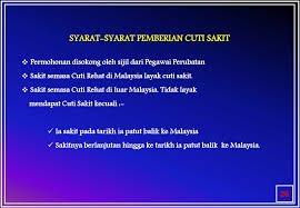 Tanggungjawab pihak yang menguruskan 32 penempatan semula setelah tamat cuti belajar bergaji penuh e. Perintah Am Bab C Cuti Ppt Download
