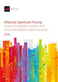 effective spectrum pricing supporting better quality and