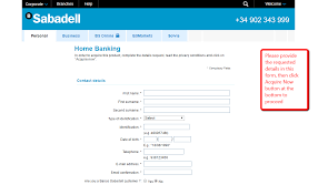Sabadell Online Banking Login Cc Bank
