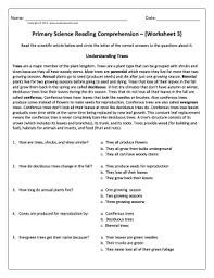 We have prepared a list of worksheets on comprehension reading for grade 2. Fillable Online Primary Science Reading Comprehension Studentpuzzles Com Fax Email Print Pdffiller