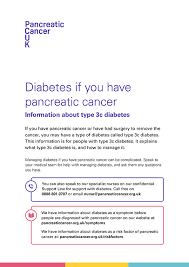 A common symptom of pancreatic cancer is a dull pain in the upper abdomen (belly) and/or middle or upper back that comes and goes. Managing Diabetes If You Have Pancreatic Cancer Pancreatic Cancer Uk