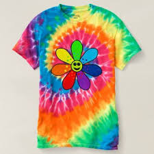 They start changing color within an hour! Rainbow Flower Tie Dye T Shirt Zazzle Com Tie Dye T Shirts T Shirt Flowers Tie Dye