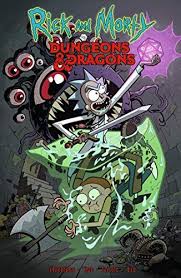 Patrick rothfuss & jim zub (w) • troy little (a & c). Rick And Morty Vs Dungeons Dragons By Patrick Rothfuss Https Www Amazon Com Dp 1684054168 Ref Cm Dungeons And Dragons Rick And Morty Poster Rick And Morty