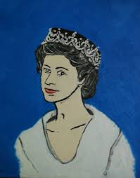 Elizabeth ii (elizabeth alexandra mary; Queen Elizabeth In Young Age Painting By Nick Kaliberda Artmajeur