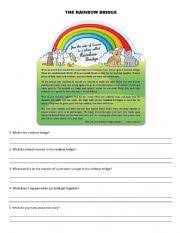 I wrote this book because when i was a child, nobody really wanted to let me talk about how i felt The Rainbow Worksheets