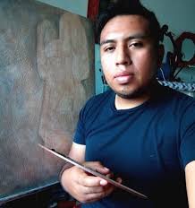 Luis Rafael, pintor que da énfasis a su origen nahua