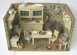 My Dream Dollhouse Antique Dollhouse Kitchen Antique Dollhouse Dollhouse Kitchen Mini Doll House