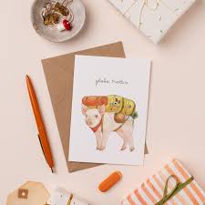 Globe Trotter Greetings Card Pig Pun Illustration Travelling Card  Wunderlust Drawing - Etsy UK