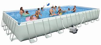 Intex Swimming Pool Ultra Frame Megaset 975x488x132 Salzwasser 28376